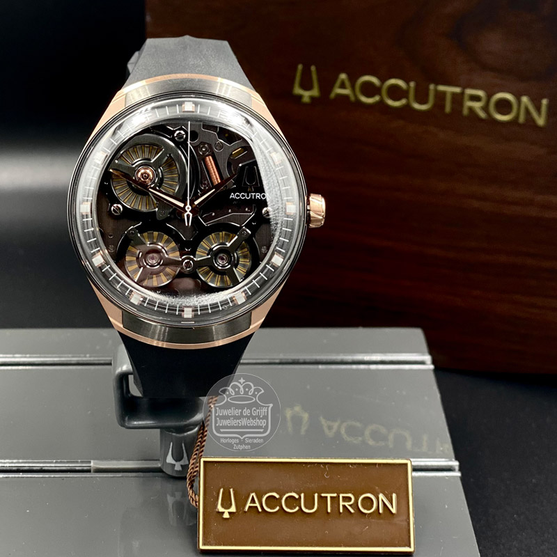 Bulova Accutron DNA Herenhorloge 2ES8A002 Rose - Afbeelding 6