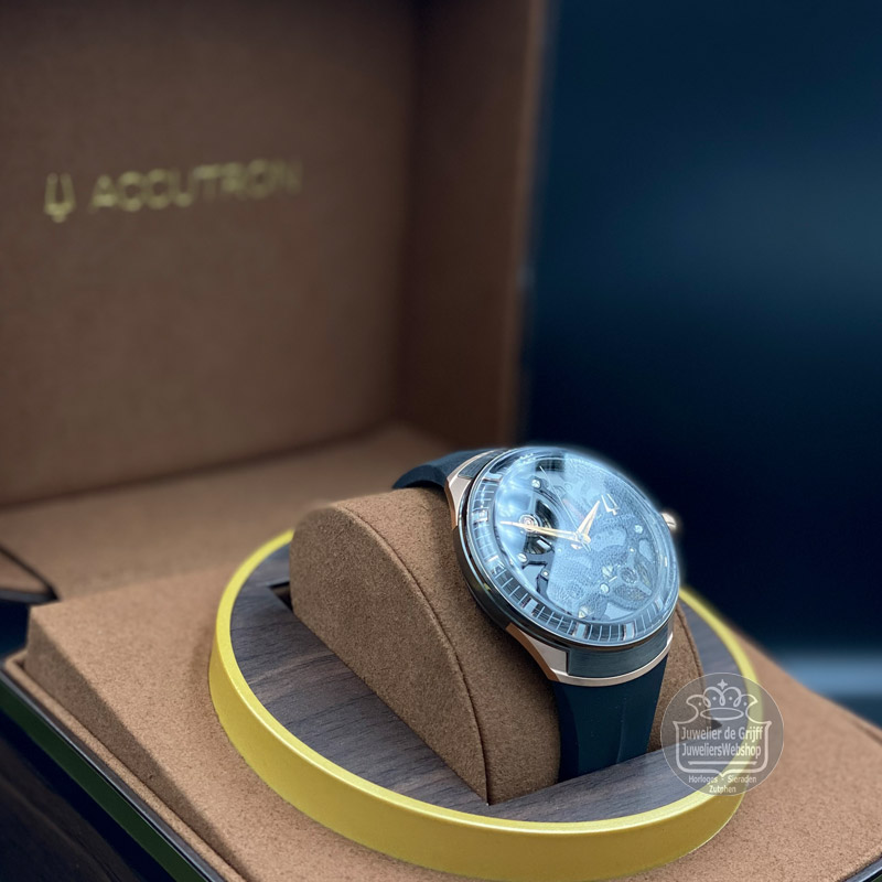 Bulova Accutron DNA Herenhorloge 2ES8A002 Rose - Afbeelding 8
