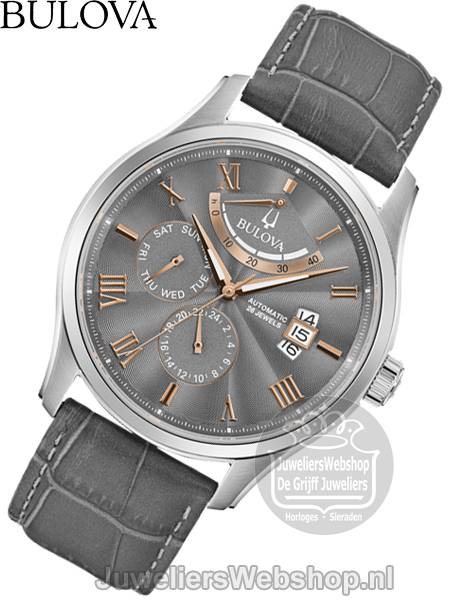 Bulova Wilton Automaat Herenhorloge 96C143 - Afbeelding 2
