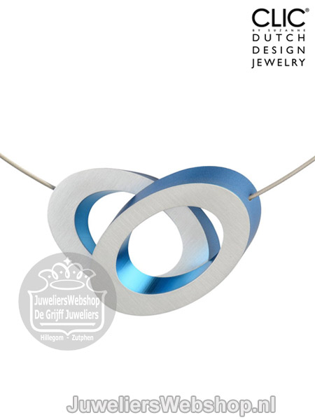 Clic Collier C70B Blauw - Afbeelding 3