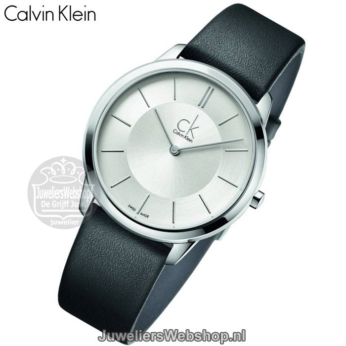 Calvin Klein horloge Minimal Extension K3M211C6 - Afbeelding 2