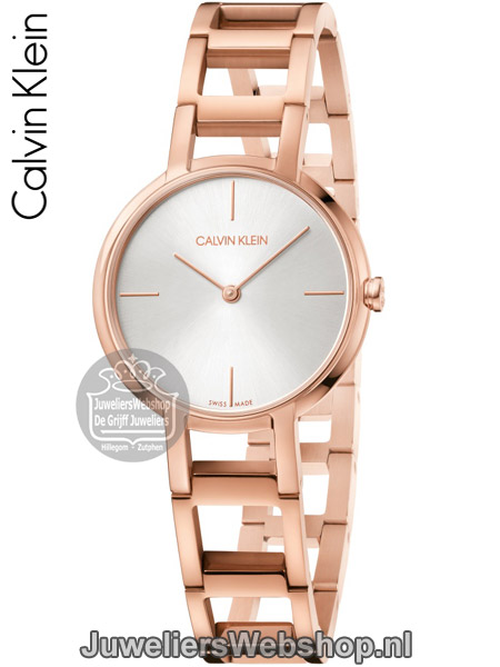 Calvin Klein horloge Cheers K8N23646 Rose - Afbeelding 5