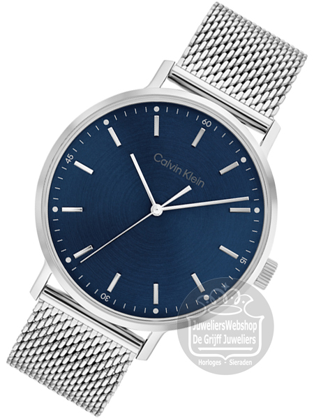 Calvin Klein horloge Modern CK25200045 Blauw - Afbeelding 5