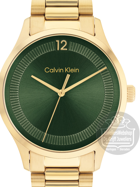 Calvin Klein horloge Iconic CK25200229 Groen - Afbeelding 2