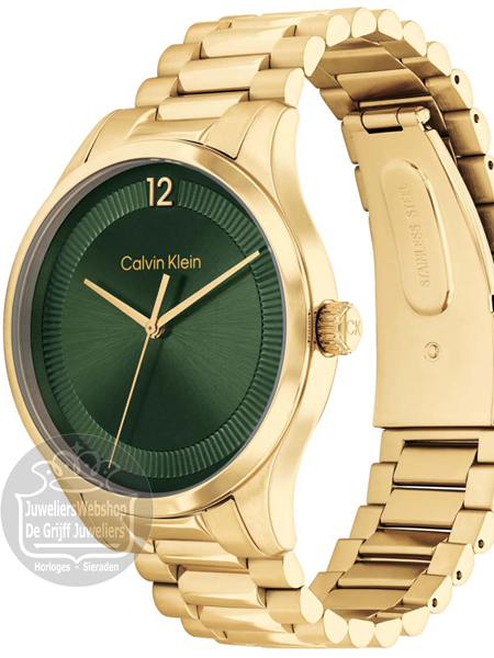 Calvin Klein horloge Iconic CK25200229 Groen - Afbeelding 3