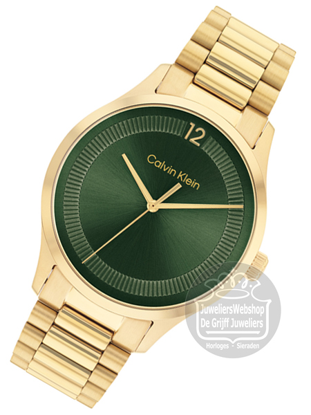 Calvin Klein horloge Iconic CK25200229 Groen - Afbeelding 5