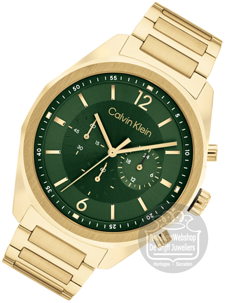 Calvin Klein horloge Force CK25200266 Groen - Afbeelding 5
