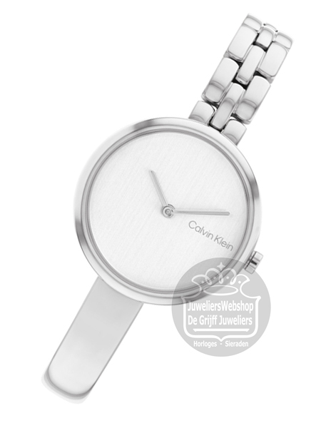Calvin Klein horloge Bangled CK25200278 Zilver - Afbeelding 5