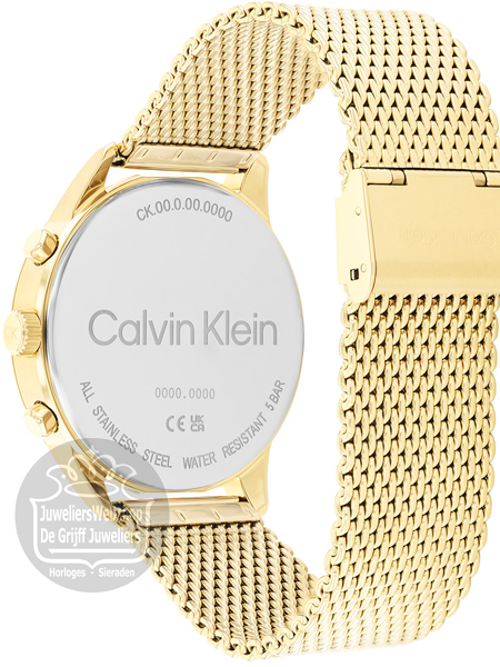 Calvin Klein horloge Infinite CK25200375 Goud - Afbeelding 4