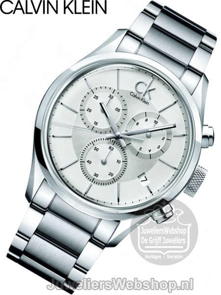 Calvin Klein horloge Masculine Gent K2H27126 Chronograaf - Afbeelding 2