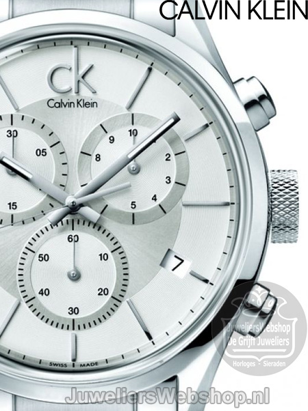 Calvin Klein horloge Masculine Gent K2H27126 Chronograaf - Afbeelding 3