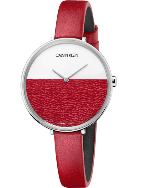 Calvin Klein horloge Rise K7A231UP Rood