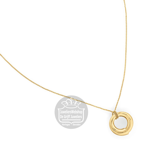 Calvin Klein CK Spiral Collier CJ35000761 Verguld - Afbeelding 4