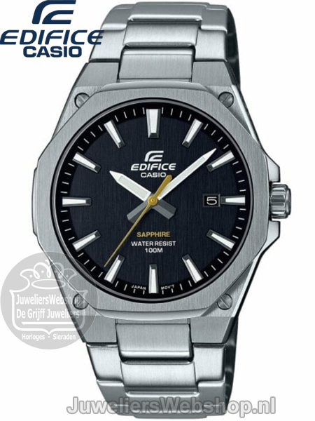 Casio Edifice Slim Line Horloge EFR-S108D-1AVUEF - Afbeelding 3