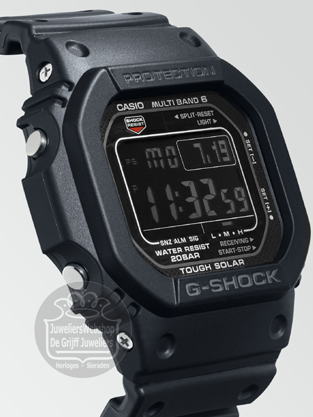 Casio GW-M5610U-1BER G-Shock Zwart Radio Controlled - Afbeelding 6