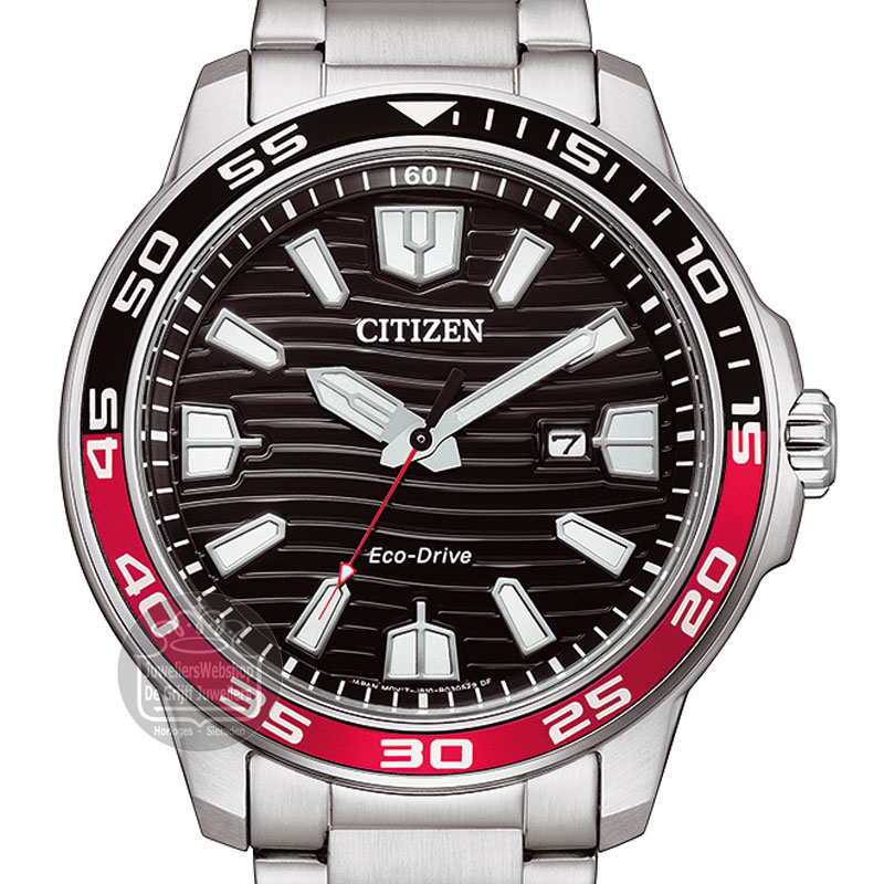 Citizen AW1527-86E horloge Eco-Drive Zwart - Afbeelding 4