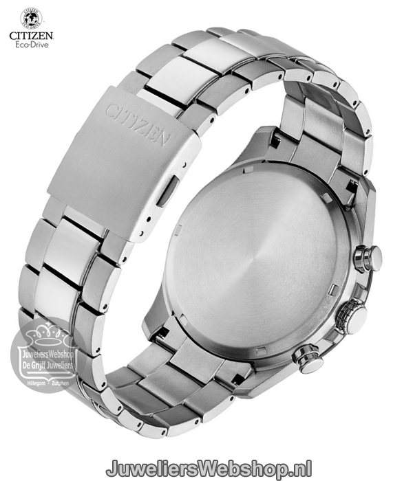 Citizen CA4444-82E horloge Eco-Drive Chrono Titanium Zwart - Afbeelding 4