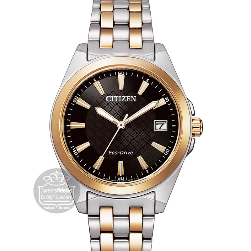 Citizen Eco-Drive EO1213-85E horloge dames Zwart - Afbeelding 4