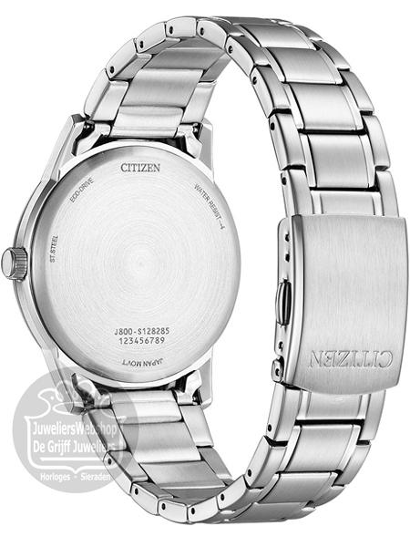 Citizen AW0100-86LE horloge Eco-Drive Blauw - Afbeelding 4