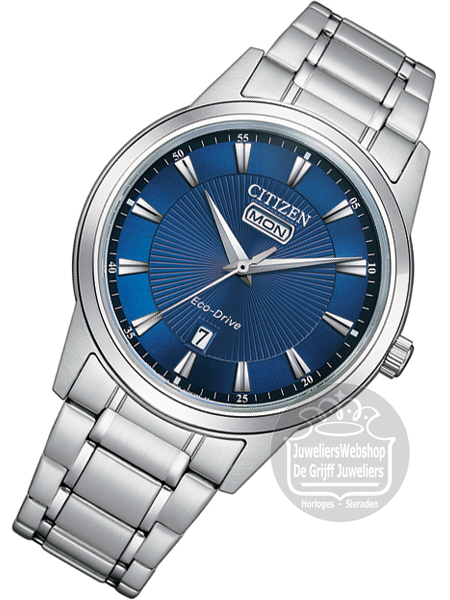 Citizen AW0100-86LE horloge Eco-Drive Blauw - Afbeelding 5