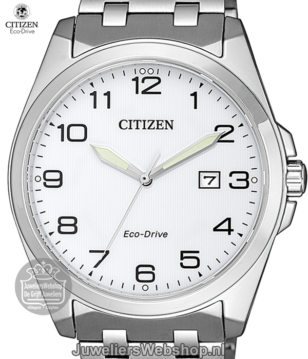 Citizen BM7108-81A horloge Eco-Drive Wit - Afbeelding 3