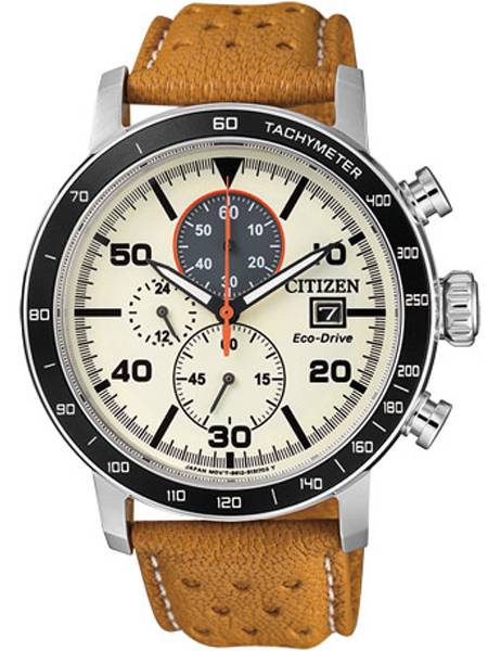 Citizen CA0641-16X horloge Eco-Drive Chrono Beige