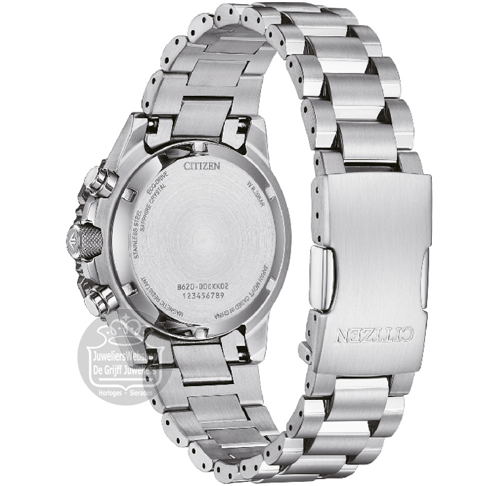Citizen Promaster CA4660-61A horloge Eco-Drive Chrono Wit - Afbeelding 4