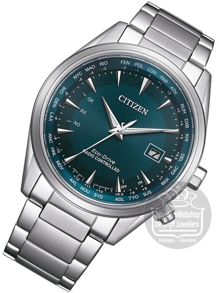Citizen Radio Controlled CB0270-87L Horloge Eco-Drive blauw - Afbeelding 3