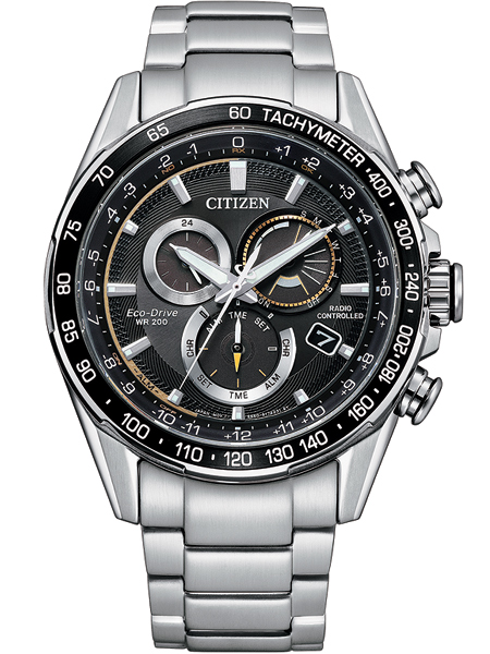 Citizen Radio Controlled CB5914-89E Horloge Chronograaf Zwart