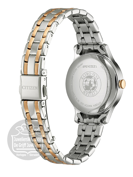 Citizen EM0896-89Y horloge dames Eco-Drive Bi Color - Afbeelding 4