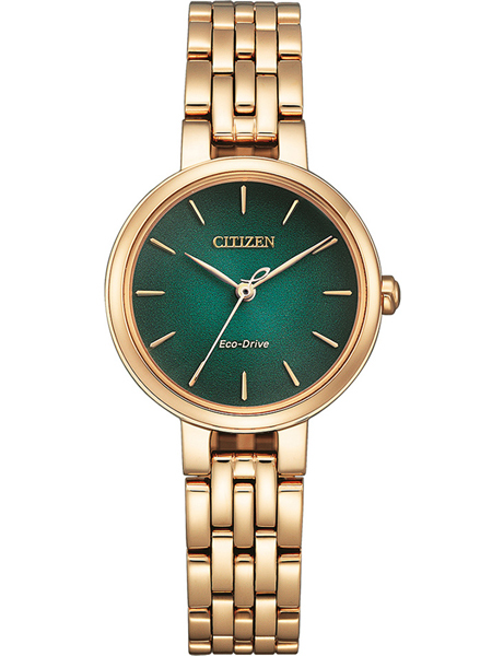 Citizen Eco-Drive - EM0993-82Z - horloge dames - Groen