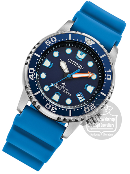 Citizen Promaster EO2028-06L duikhorloge Eco-Drive 200M dames blauw - Afbeelding 3