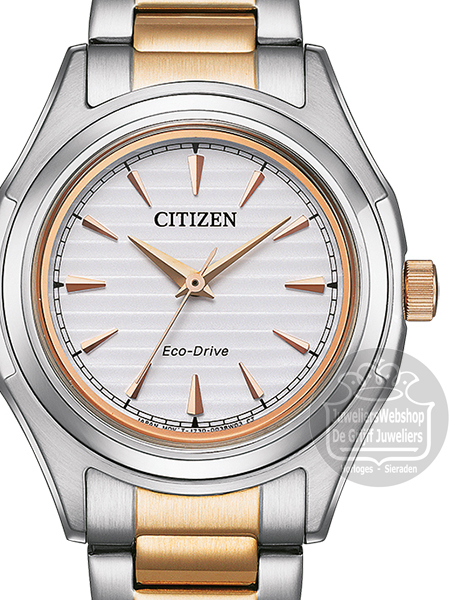 Citizen Eco-Drive FE2116-85A horloge dames Elegance Bicolor - Afbeelding 2