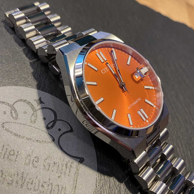 Citizen NJ0151-88Z horloge Automatic Oranje Tsuyosa - Afbeelding 6