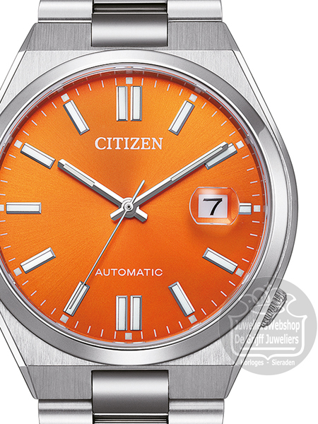 Citizen NJ0151-88Z horloge Automatic Oranje Tsuyosa - Afbeelding 2