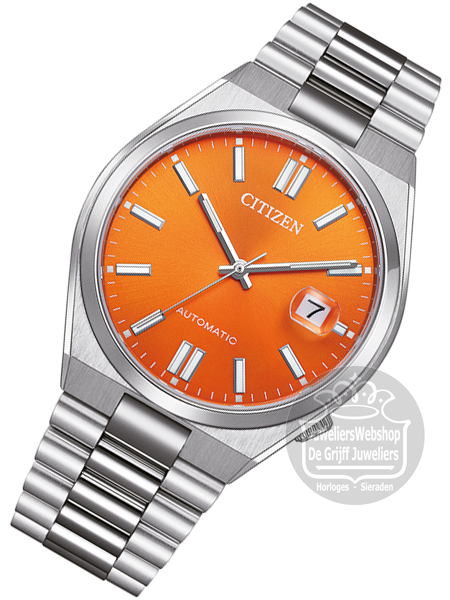 Citizen NJ0151-88Z horloge Automatic Oranje Tsuyosa - Afbeelding 4
