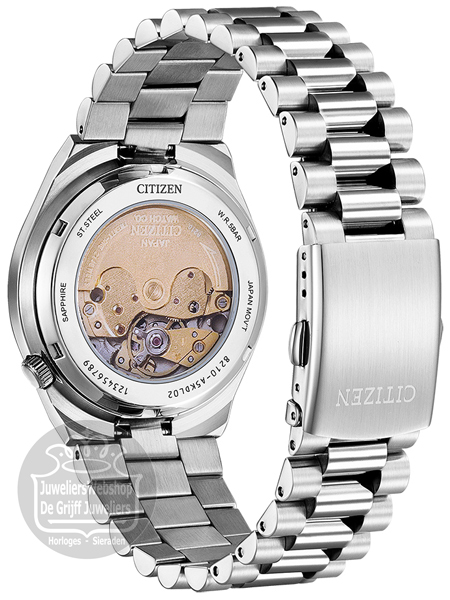 Citizen NJ0151-88Z horloge Automatic Oranje Tsuyosa - Afbeelding 3