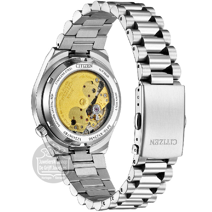 Citizen NJ0200-50L horloge Automatic Lichtblauw Tsuyosa - Afbeelding 4