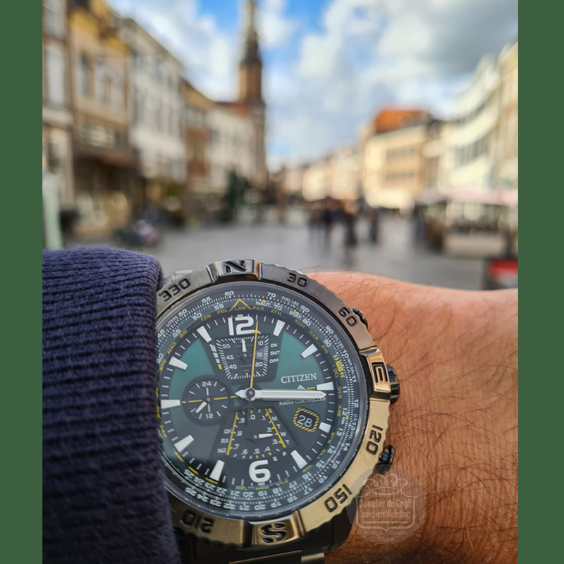 Citizen Radio Controlled AT8227-56X horloge Promaster Navihawk - Afbeelding 6