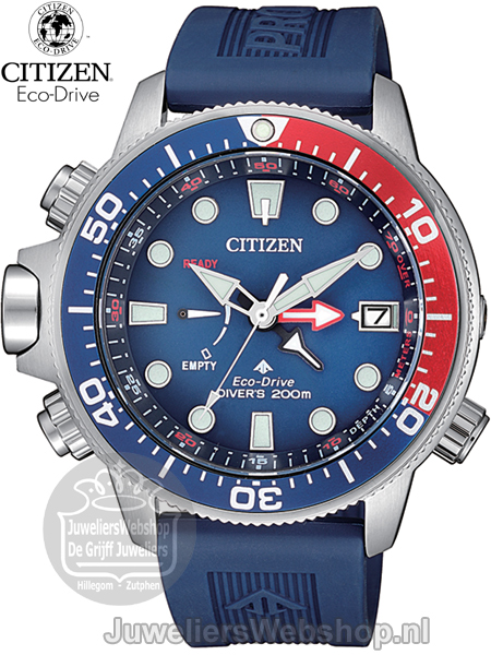 Citizen Promaster BN2038-01L duikhorloge Eco-Drive heren blauw - Afbeelding 7