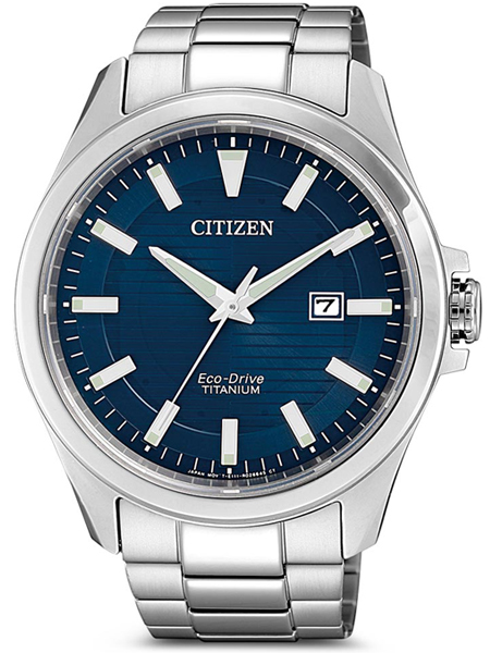 Citizen BM7470-84L horloge Eco-Drive Blauw Titanium