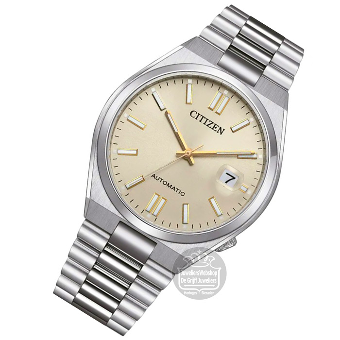 Citizen NJ0151-88W horloge Automatic Beige Tsuyosa - Afbeelding 4