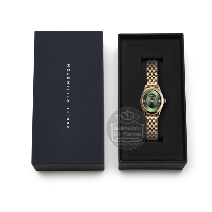 Daniel Wellington Horloge Ophelia Mini DW00100804 goldplated Groen - Afbeelding 6