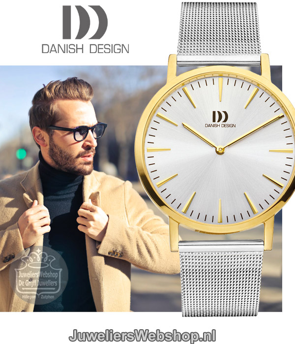 Danish Design horloge London IQ65Q1235 Bicolor - Afbeelding 4
