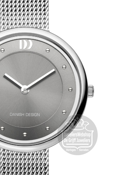 Danish Design 1191 horloge IV64Q1191 Zilver - Afbeelding 3