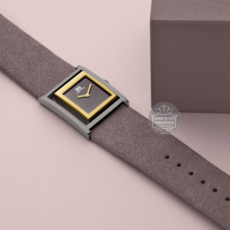 Danish Design horloge Pico Portrait IV16Q1292 taupe - Afbeelding 6