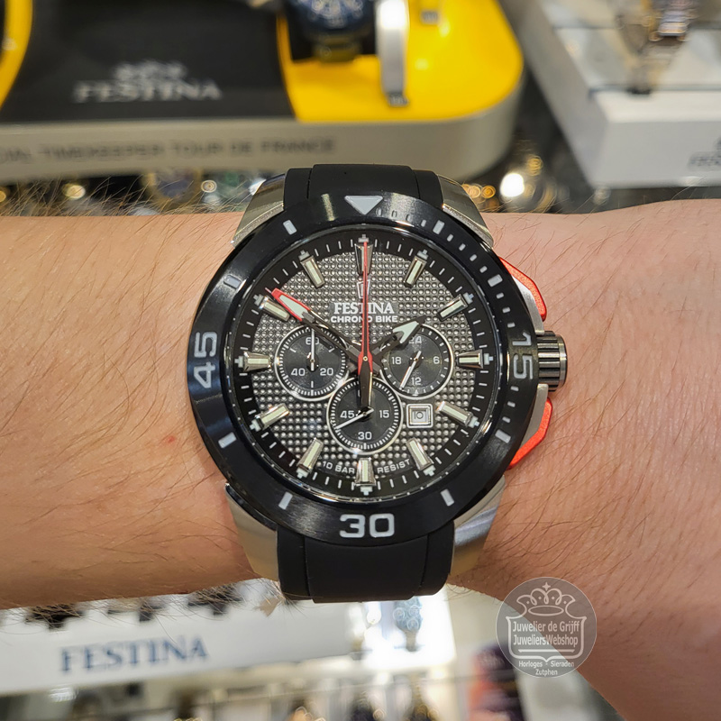 Festina F20642-4 Chrono Bike Horloge 2022 Zwart - Afbeelding 5