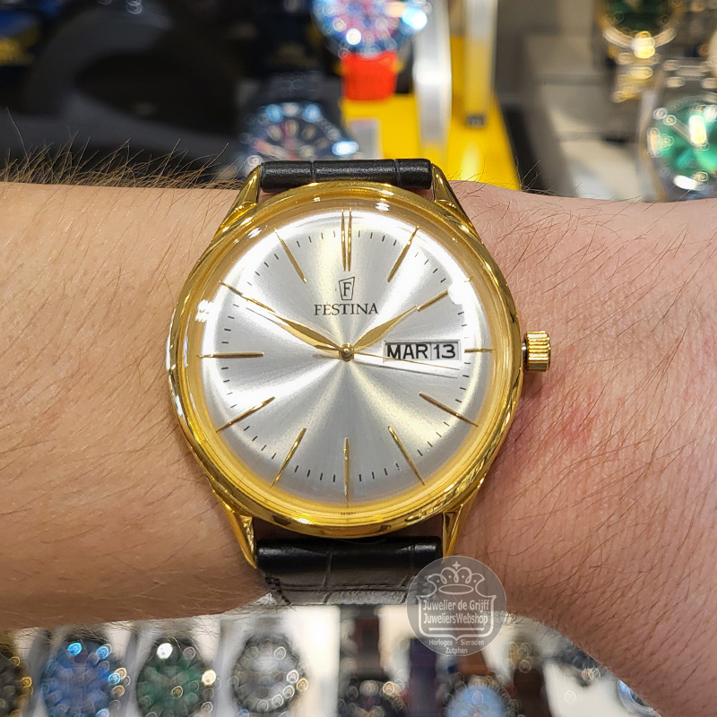 Festina F6838-1 Herenhorloge Edelstaal - Afbeelding 4