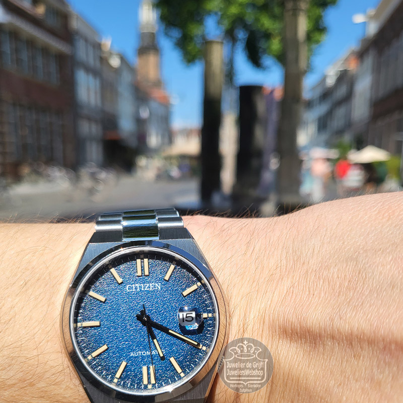Citizen NJ0151-88L horloge Automatic Blauw Tsuyosa - Afbeelding 5