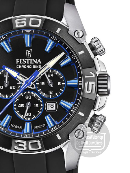 Festina F20544-2 Chrono Bike Horloge 2021 Zwart - Afbeelding 2